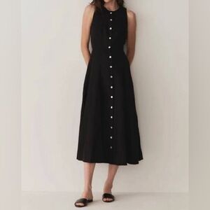 Doen Black Bryony Dress, size S